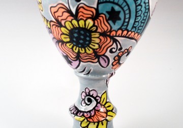 Grey Kiddush Cup - Small